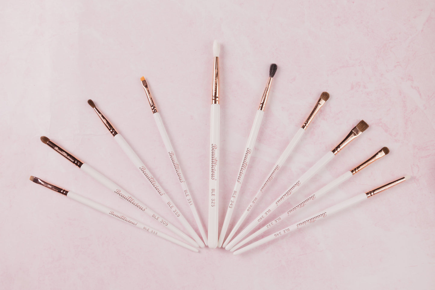 The Precision Edit – Detail Eye Brushes Set (10 Brushes)