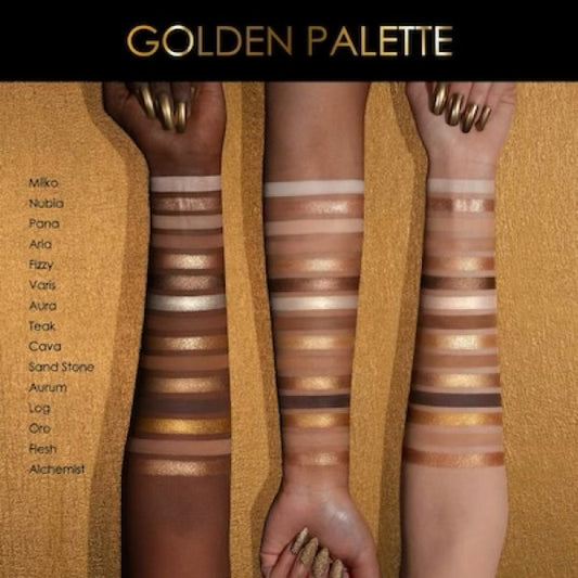 Golden Eyeshadow Palette