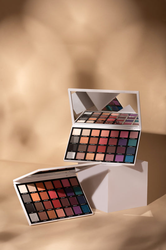 ETHEREAL HUES professional eyeshadow palette for makeup artists