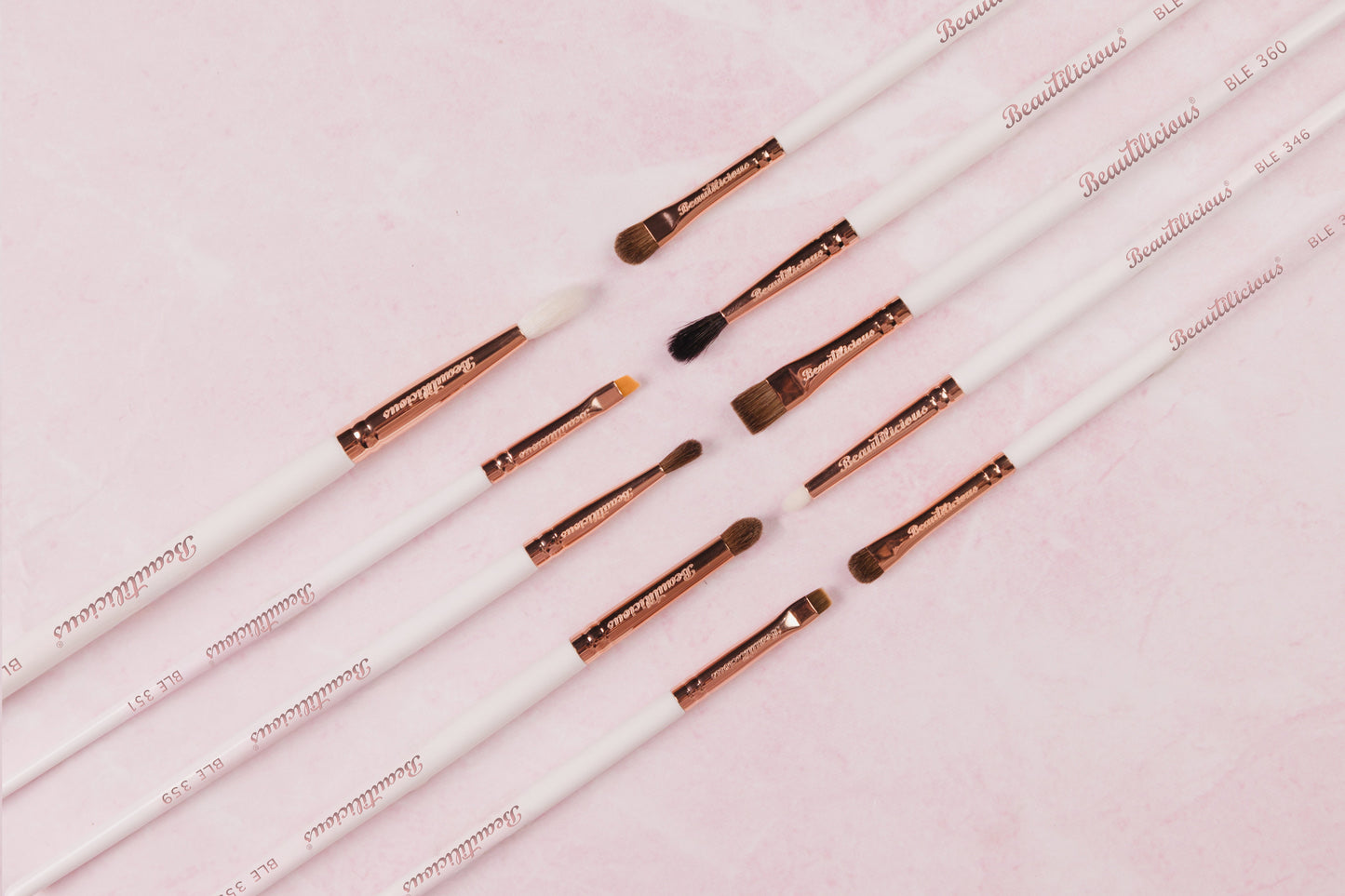 The Precision Edit – Detail Eye Brushes Set (10 Brushes)