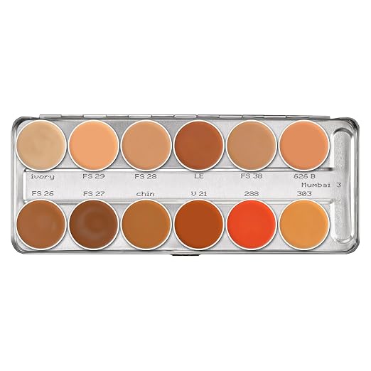 Kryolan Supracolor palette (40ml)