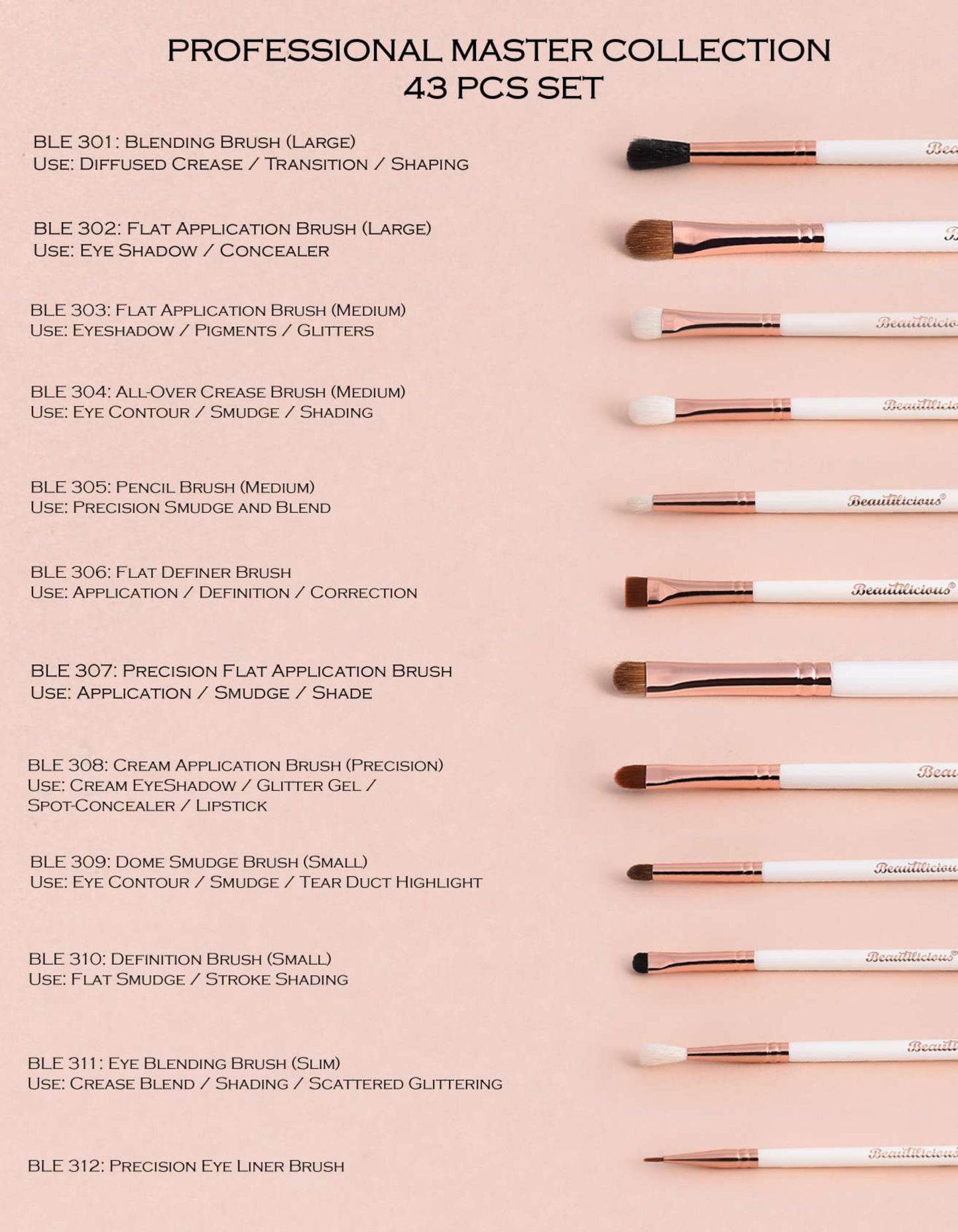 Professional Master Collection (43 Pcs. Set)