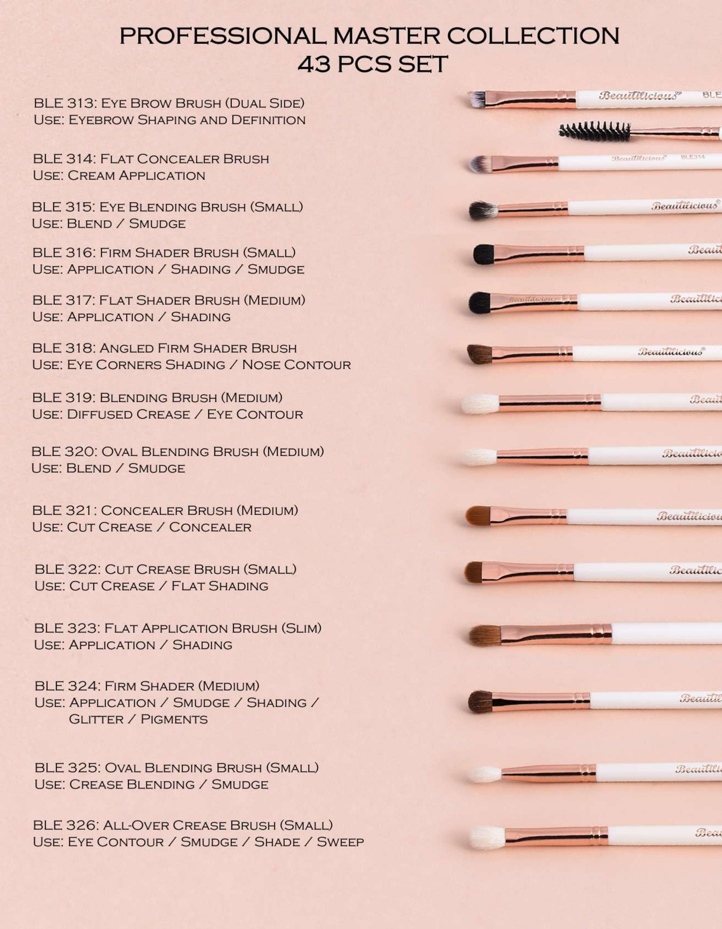Professional Master Collection (43 Pcs. Set)
