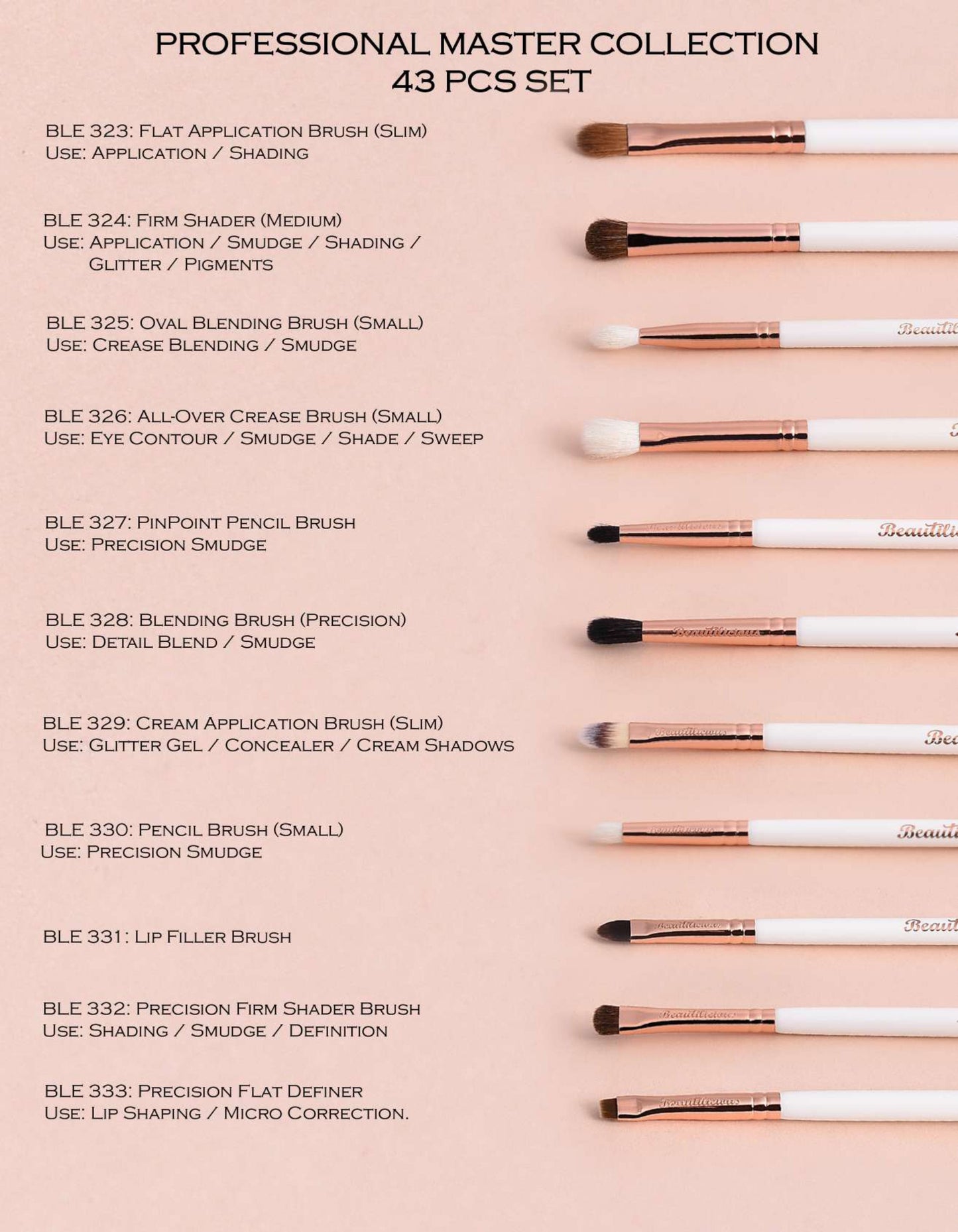 Professional Master Collection (43 Pcs. Set)
