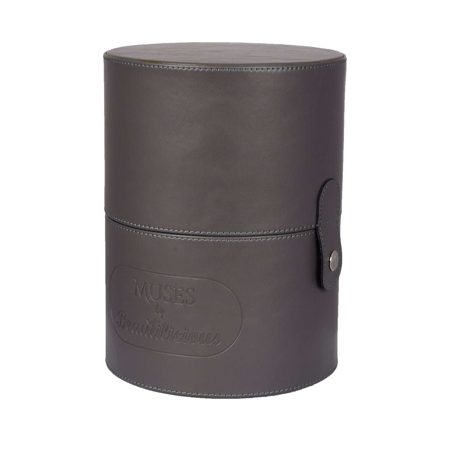 Pyrite Glam Cylinder Brush Holder for professional makeup artists