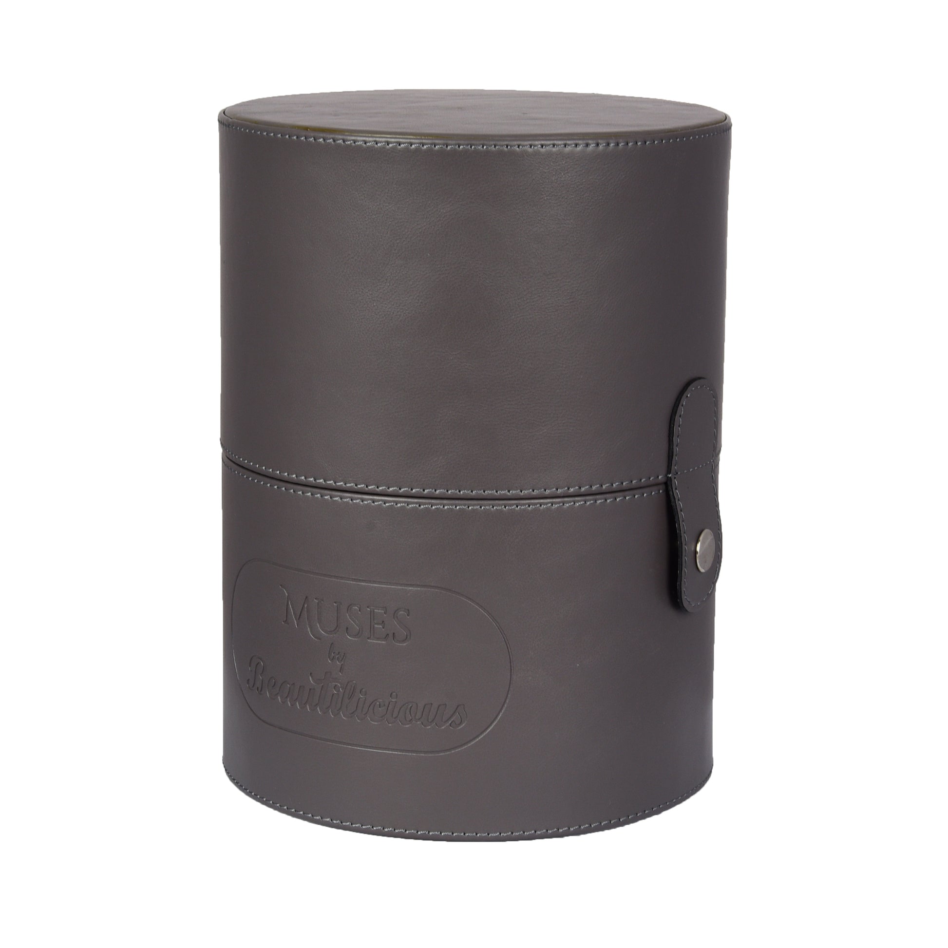 Pyrite Glam Cylinder Brush Holder for professional makeup artists