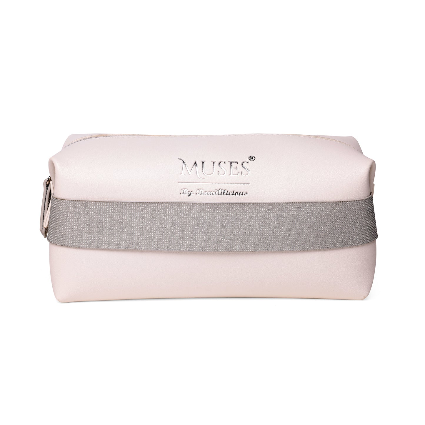 Glittery White Pouch