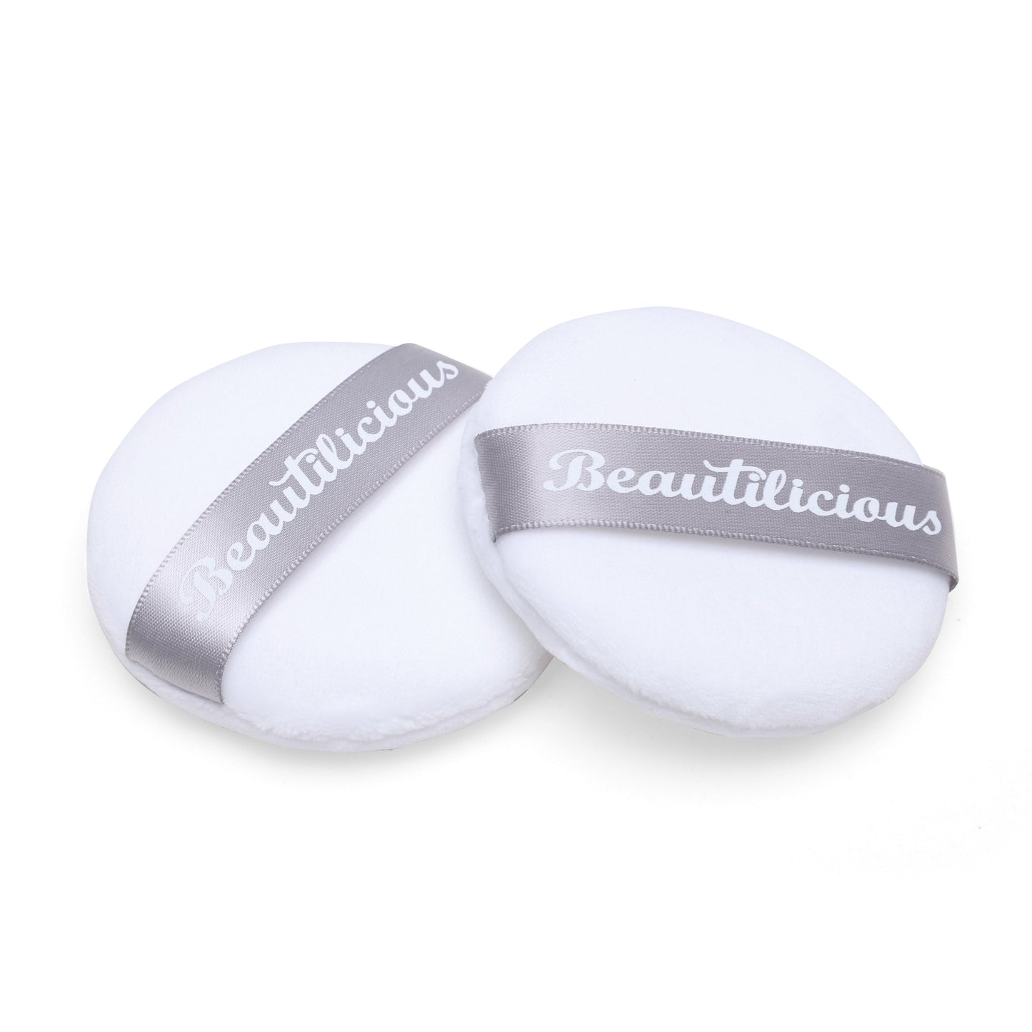 Beautilicious Large Luxury Powder Puff white