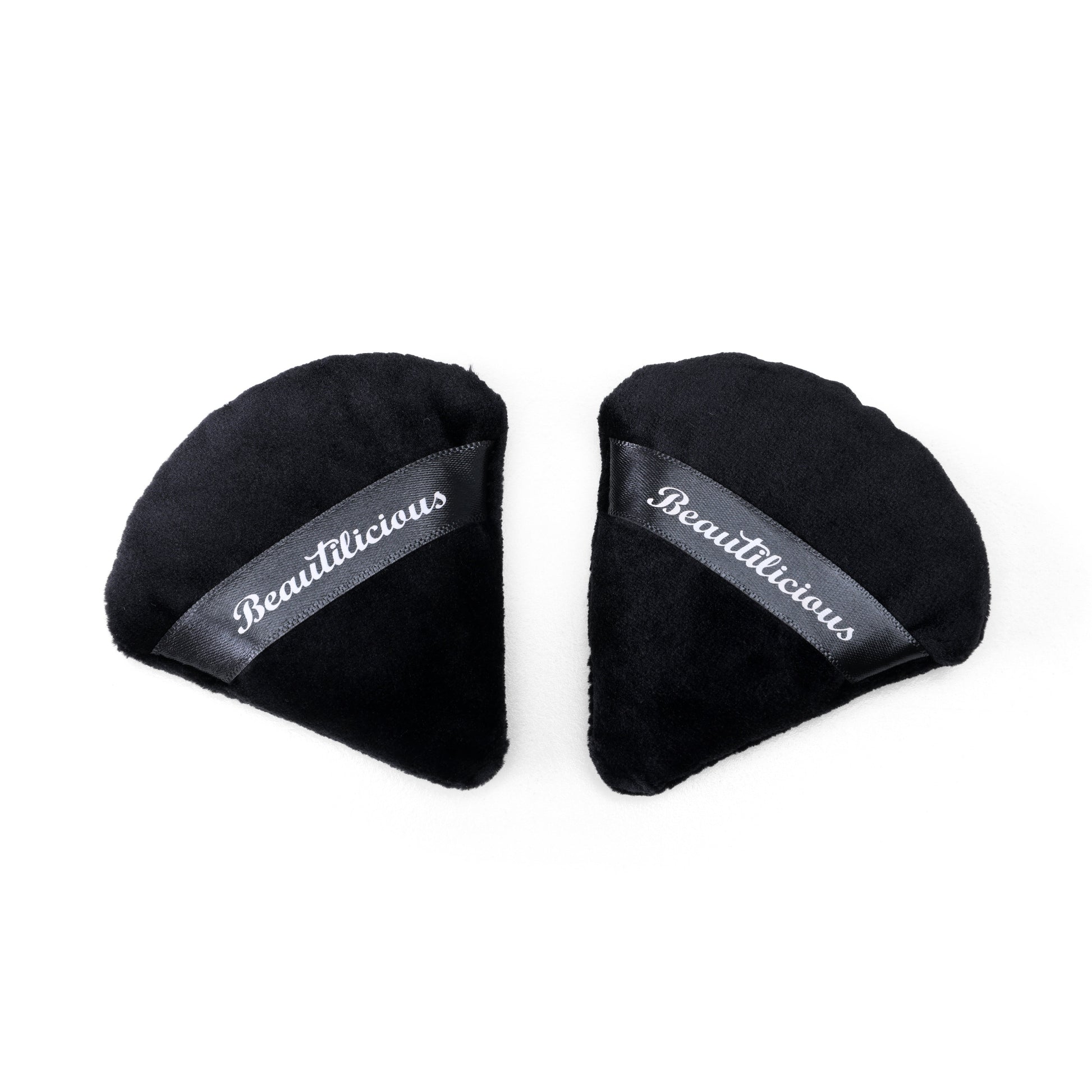 Beautiliciousblack Pizza Puff Triangle with feather-touch texture for non-cakey finish