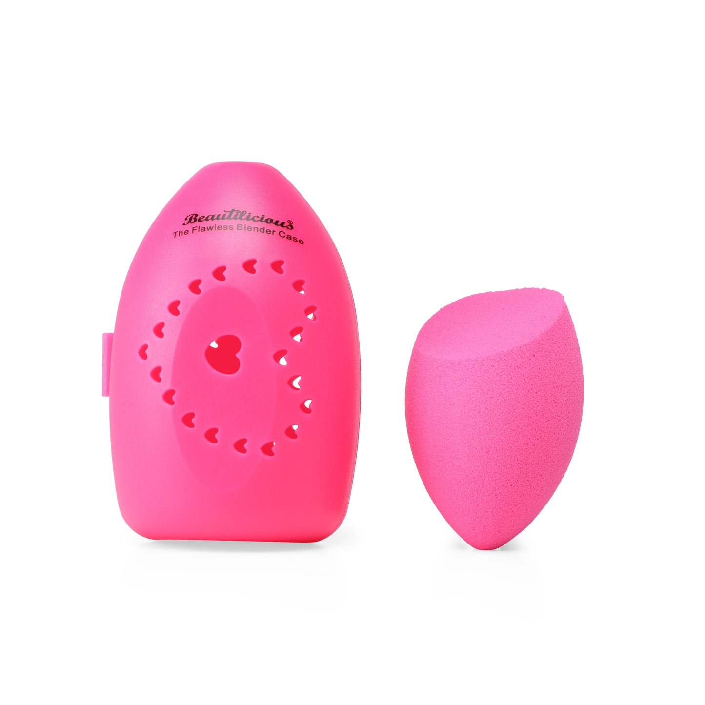 Pink Flawless Blender with Travel Case 