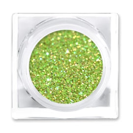 Lime Squeeze size #2 Glitter (solid) Vintage Shade