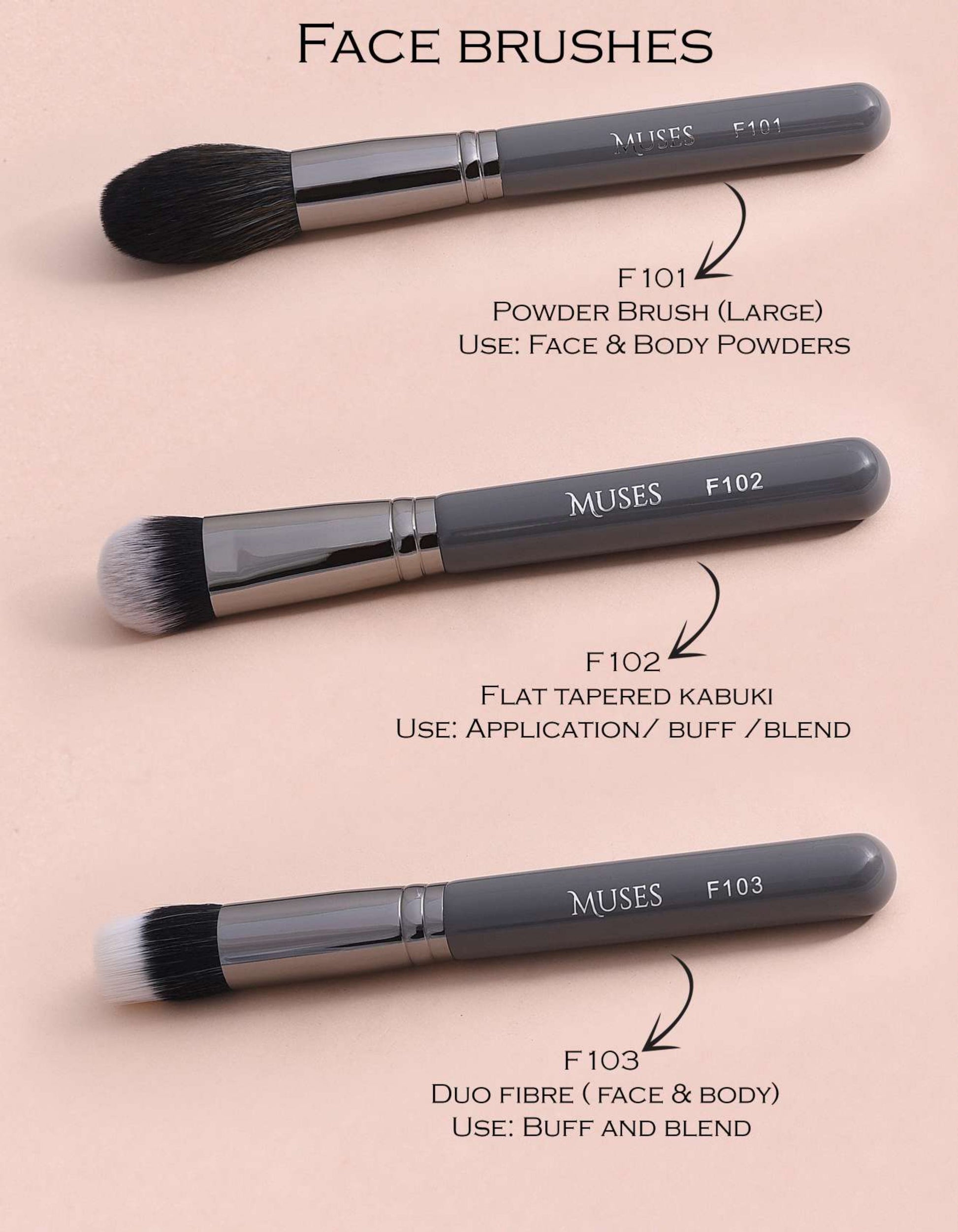 Beautilicious India Muses 31-piece brush kit