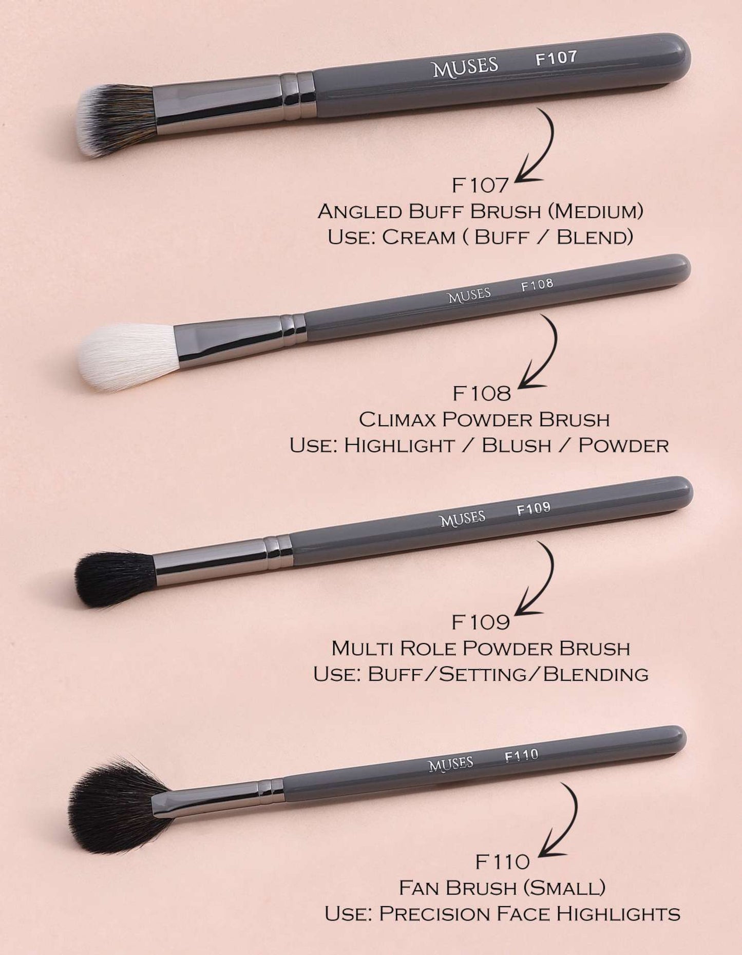 Beautilicious complete 31-brush makeup se