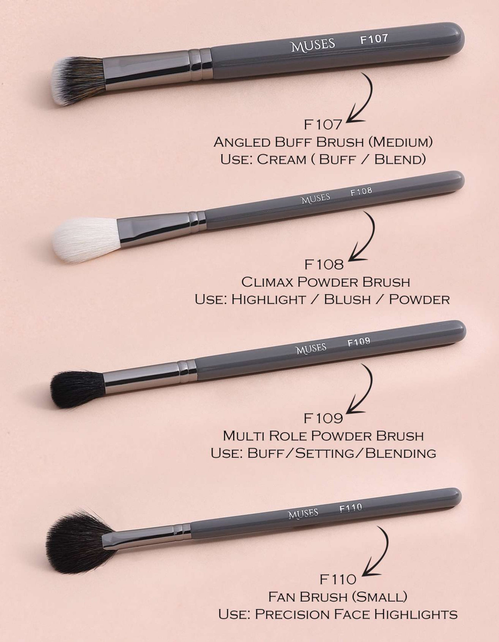 Beautilicious complete 31-brush makeup se