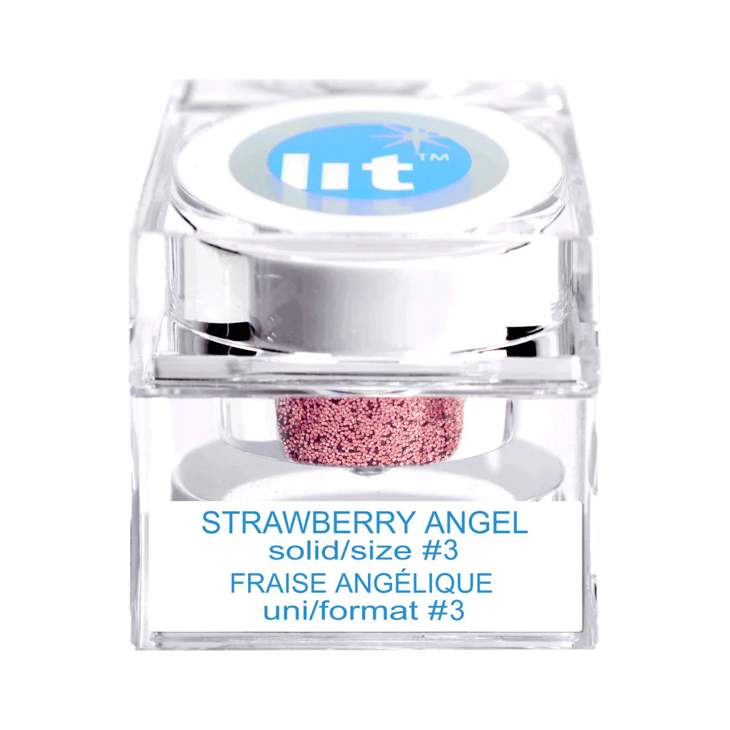 Strawberry Angel Glitter (solid)