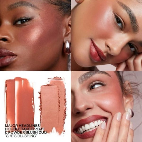 Major Headlines Double-Take Crème & Powder Blush Duo