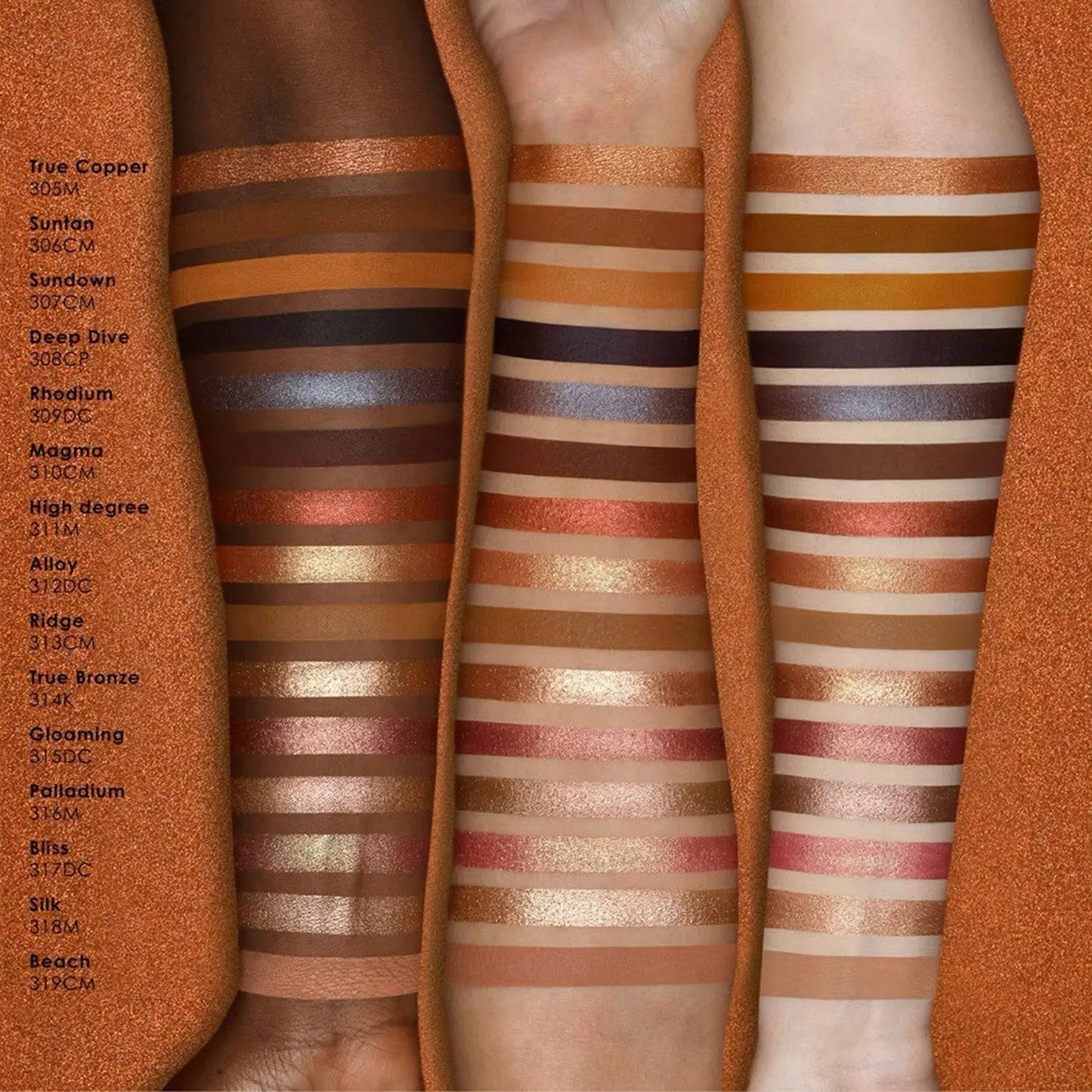 Bronze Eyeshadow Palette
