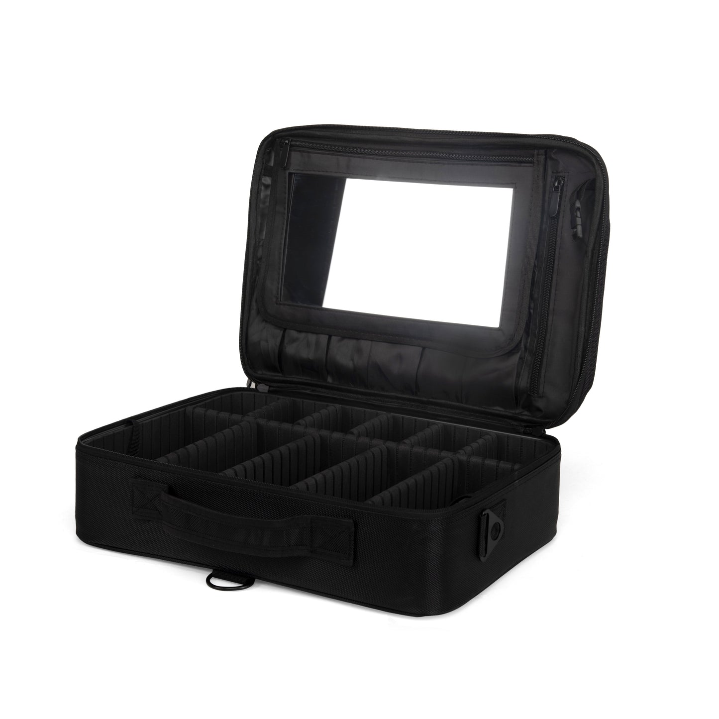 Beautilicious premium black laptop vanity bag with sleek modern design