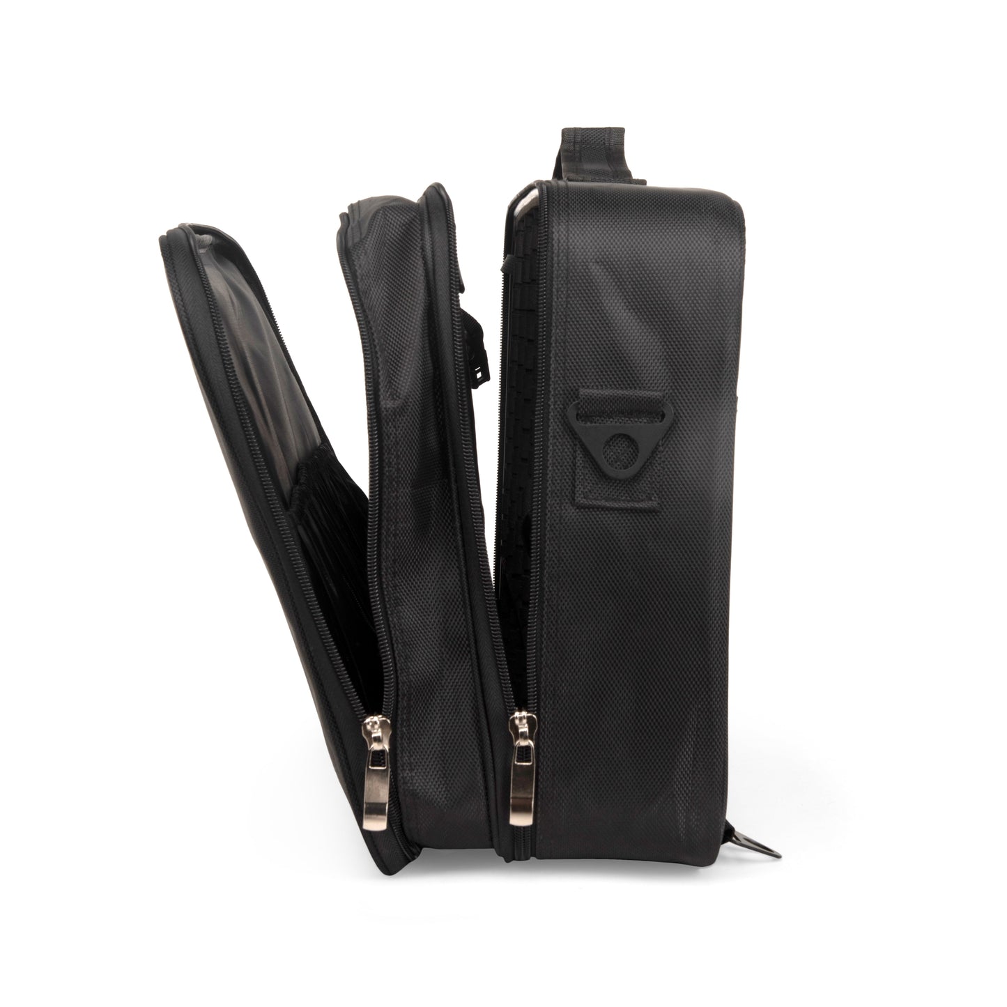 Beautilicious multifunctional black vanity laptop bag for travel and work
